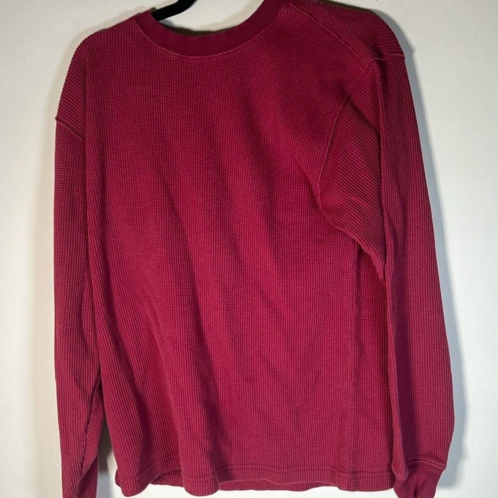 Access Base Layor Red Long sleeve Crew Neck shirt Size Medium